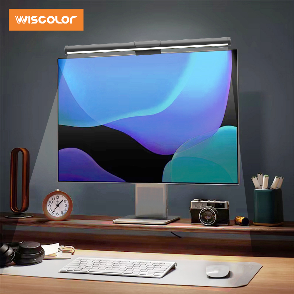 Desk Setup Lamp - Wiscolor LED Screen Monitor Hanging Light