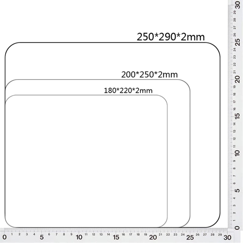 Mouse Pad Brushed Fabric Mouse - Desk Setup Pc And Laptop ulasan dan harga