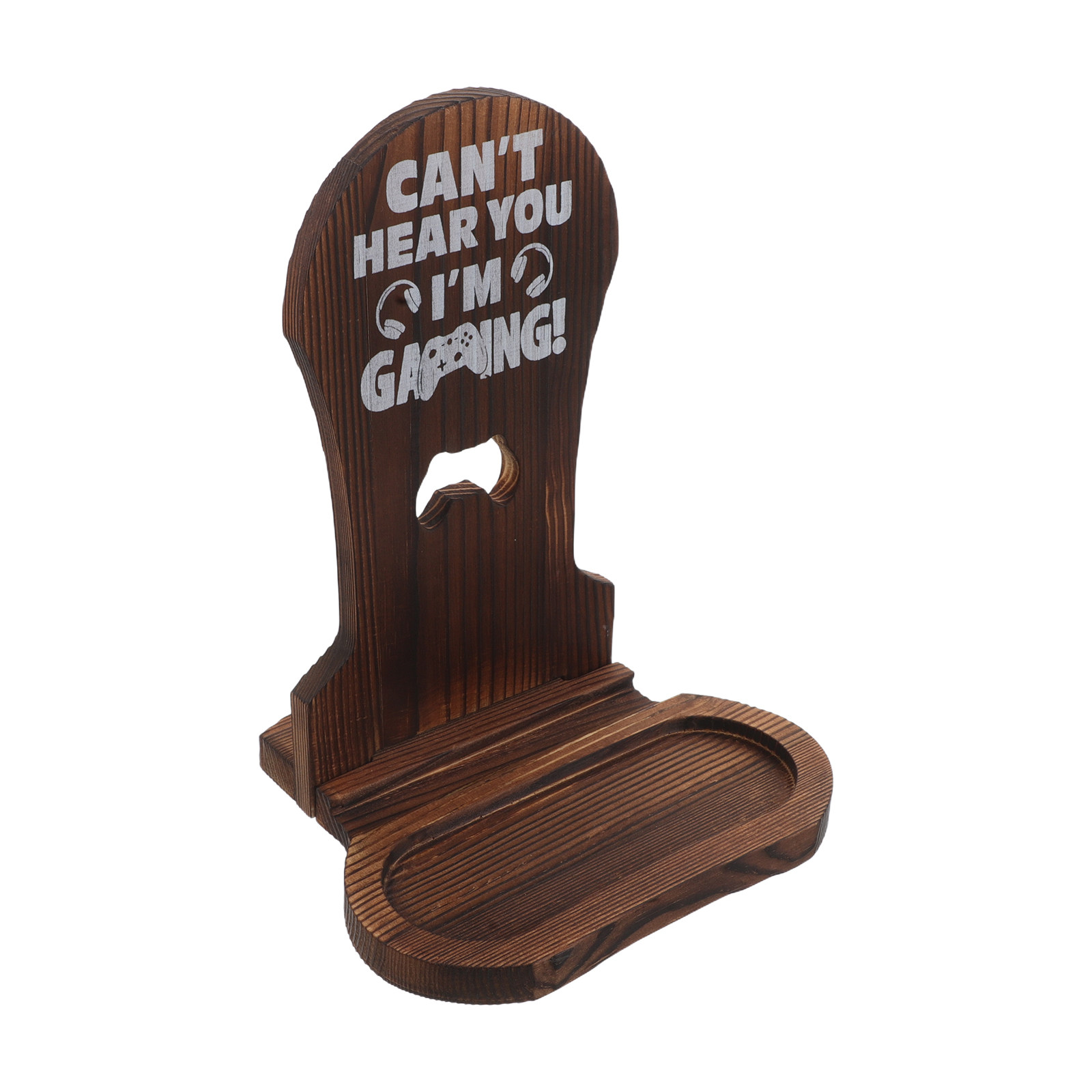 Gaming Headphone Stand Wood De - Desk Setup Minimalist ulasan dan harga