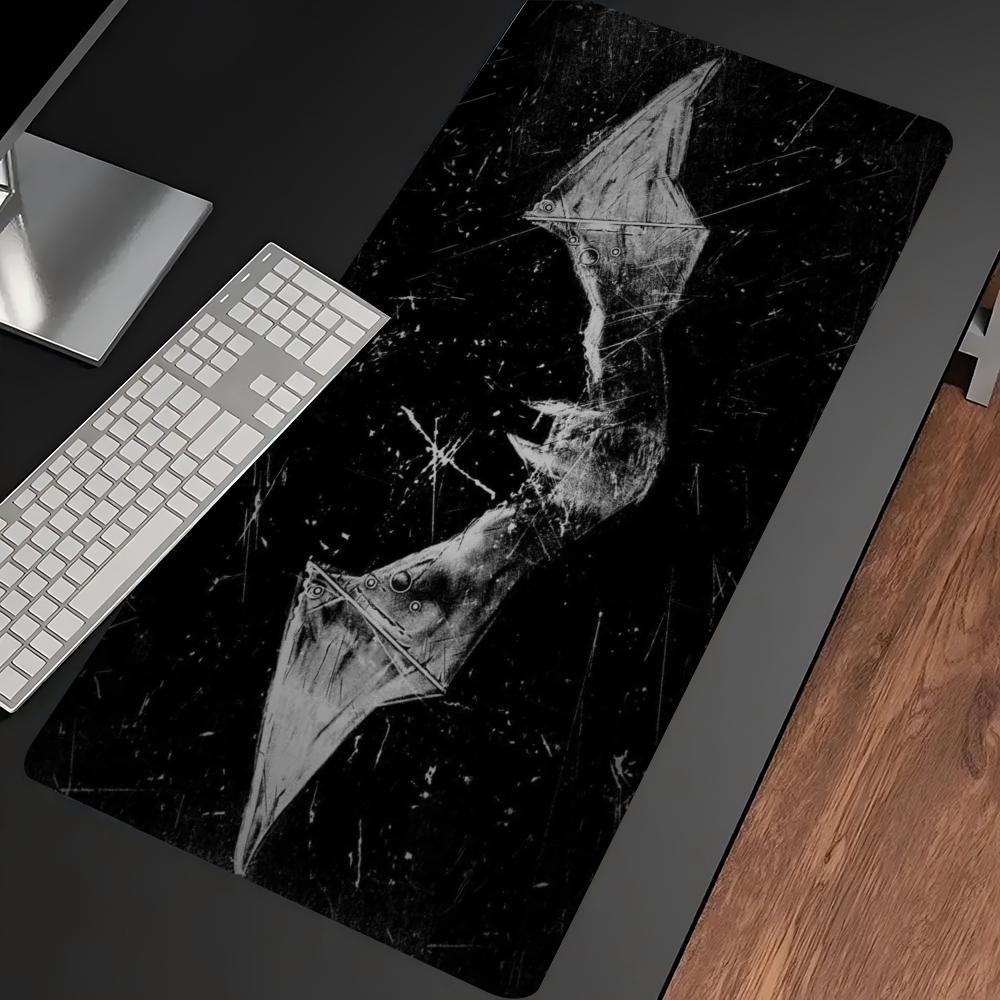 Dark Red Bat Pattern Large Gam - Desk Setup Pc And Laptop ulasan dan harga