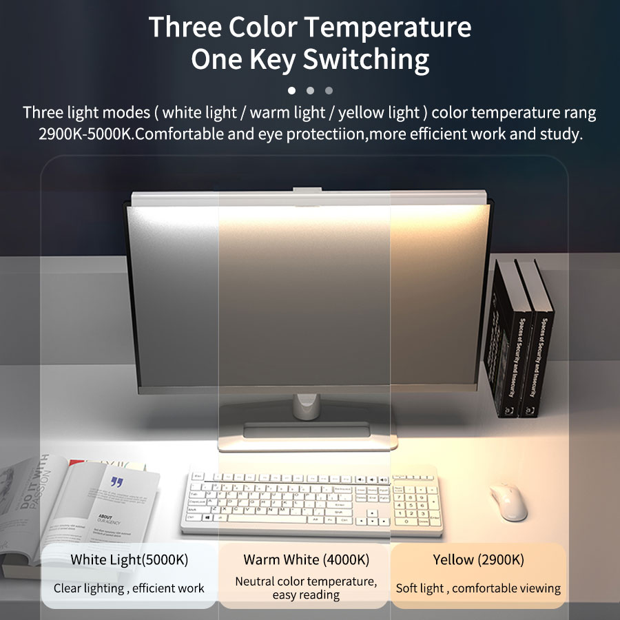 50cm LED Monitor Light Bar Scr - Desk Setup Lamp ulasan dan harga