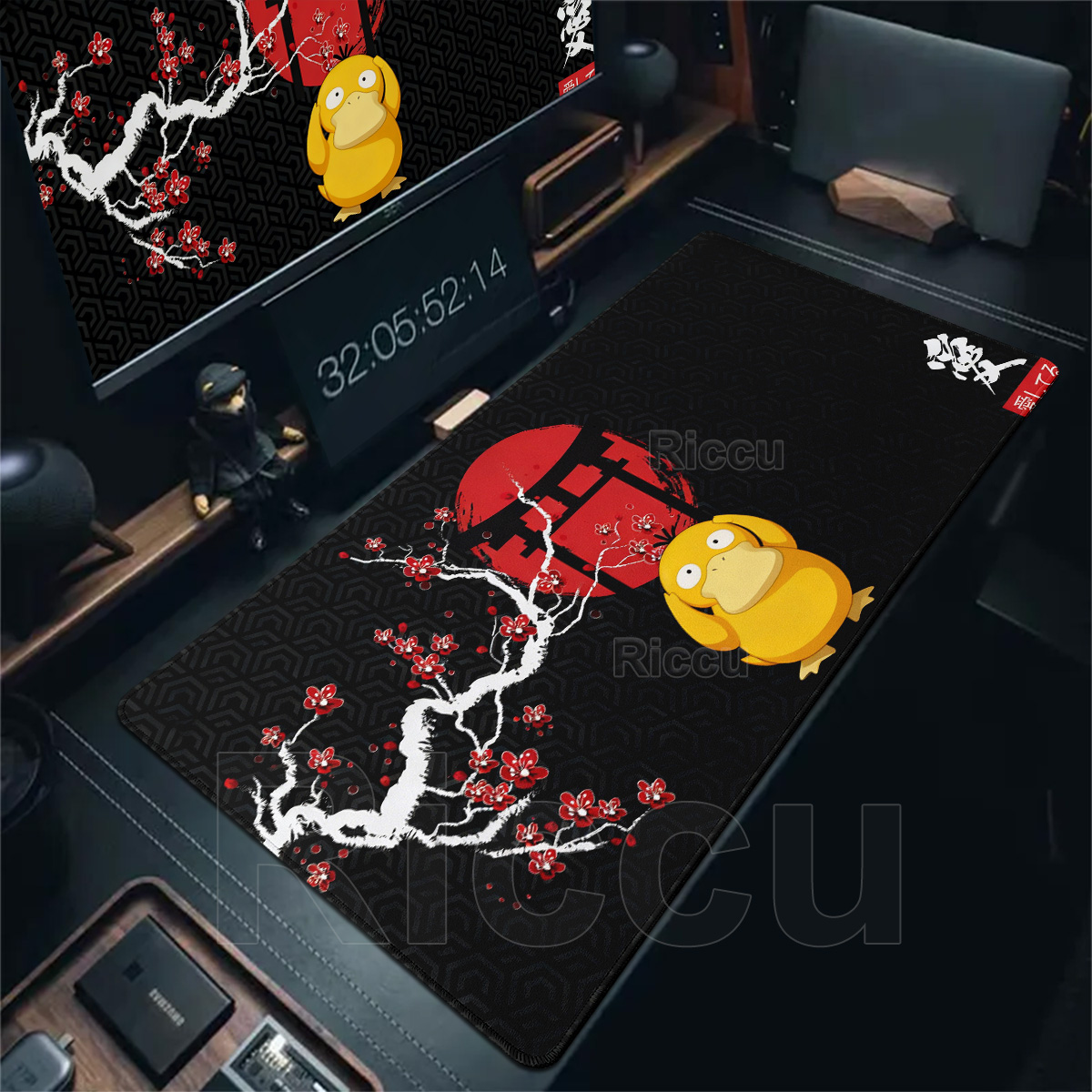 Cartoon Pokémon Mouse Pad Non- - Desk Setup Pc And Laptop ulasan dan harga