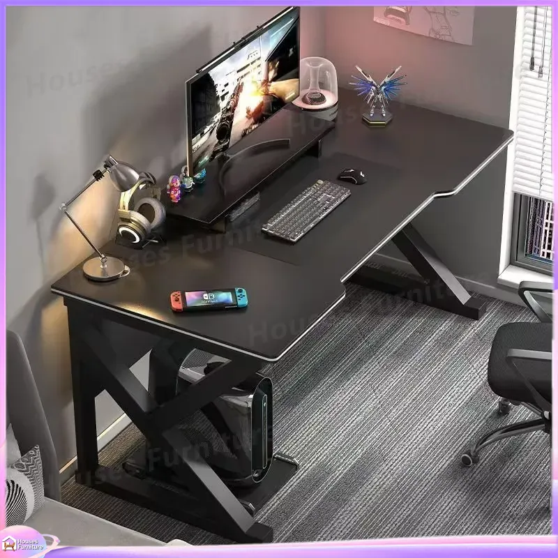 Cafe Metal Gaming Desk Black M - Desk Setup L Shaped ulasan dan harga