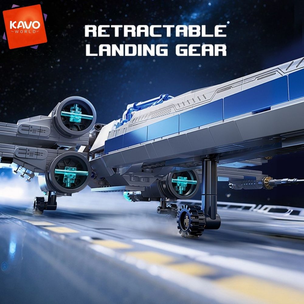 KAVOWORLD 1271pcs Sci-Fi Space - Desk Setup Xbox ulasan dan harga