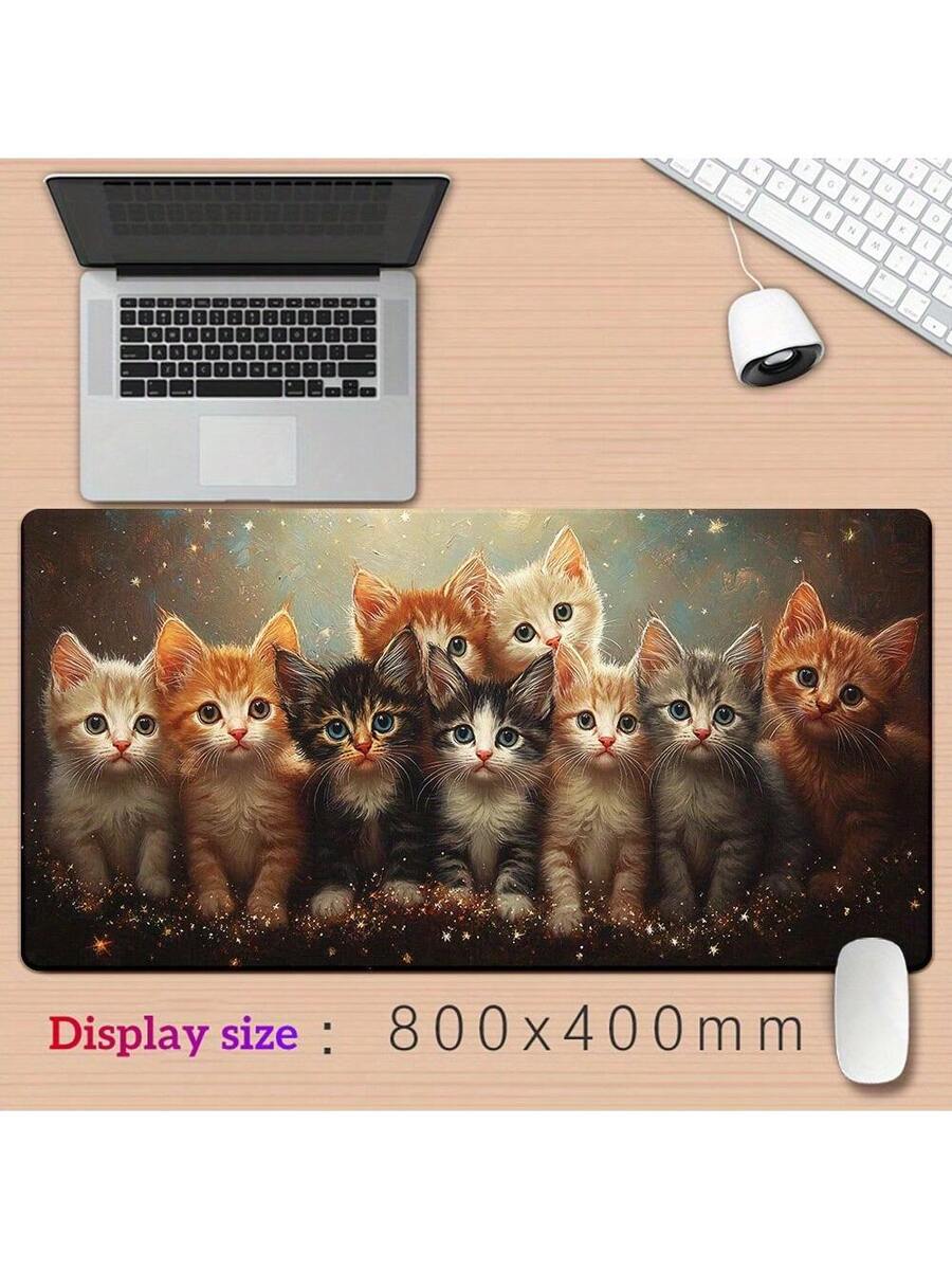 Cute Kitten Gaming Mouse Pad D - Desk Setup Pc And Laptop ulasan dan harga