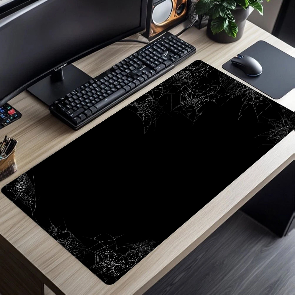 Abstract Black White Mouse Pad - Desk Setup Pc And Laptop ulasan dan harga