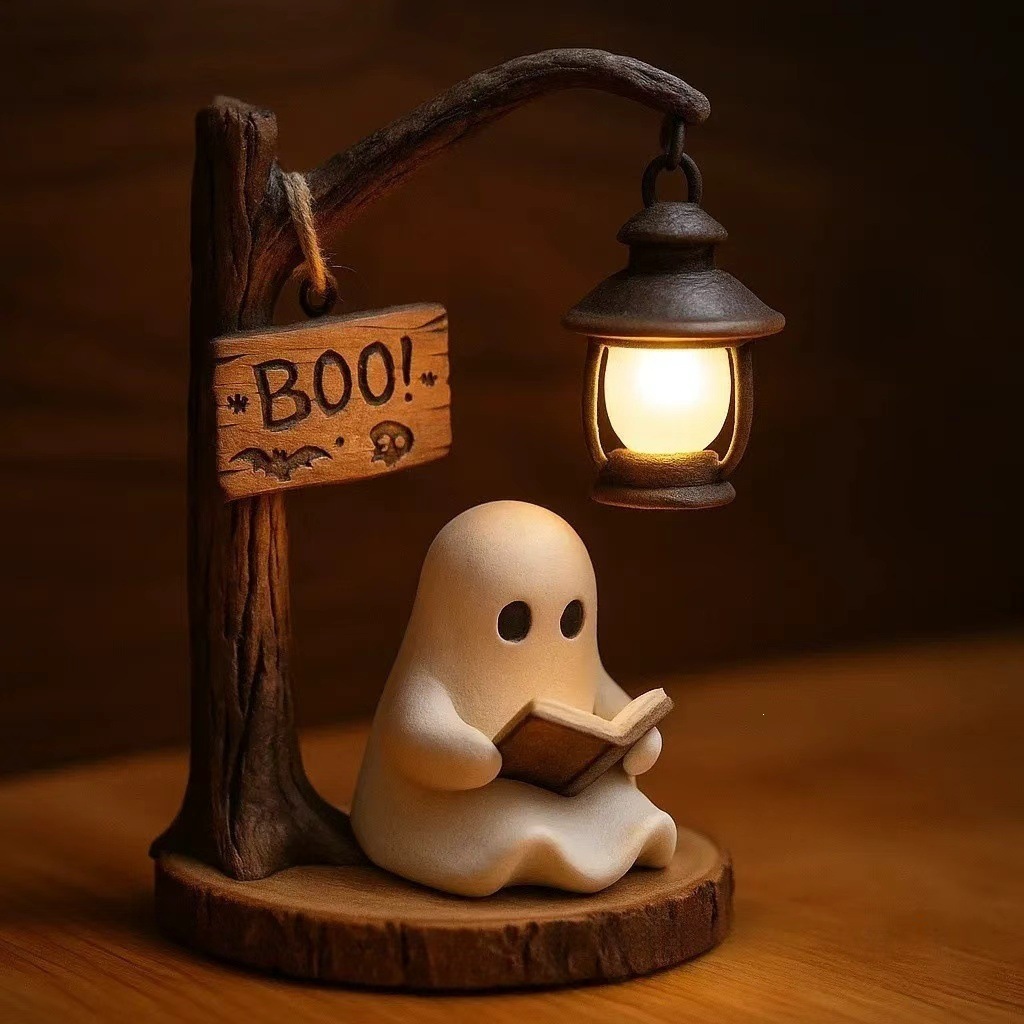 Ghost Reading Lantern 4.3x3.14 - Desk Setup Lamp ulasan dan harga