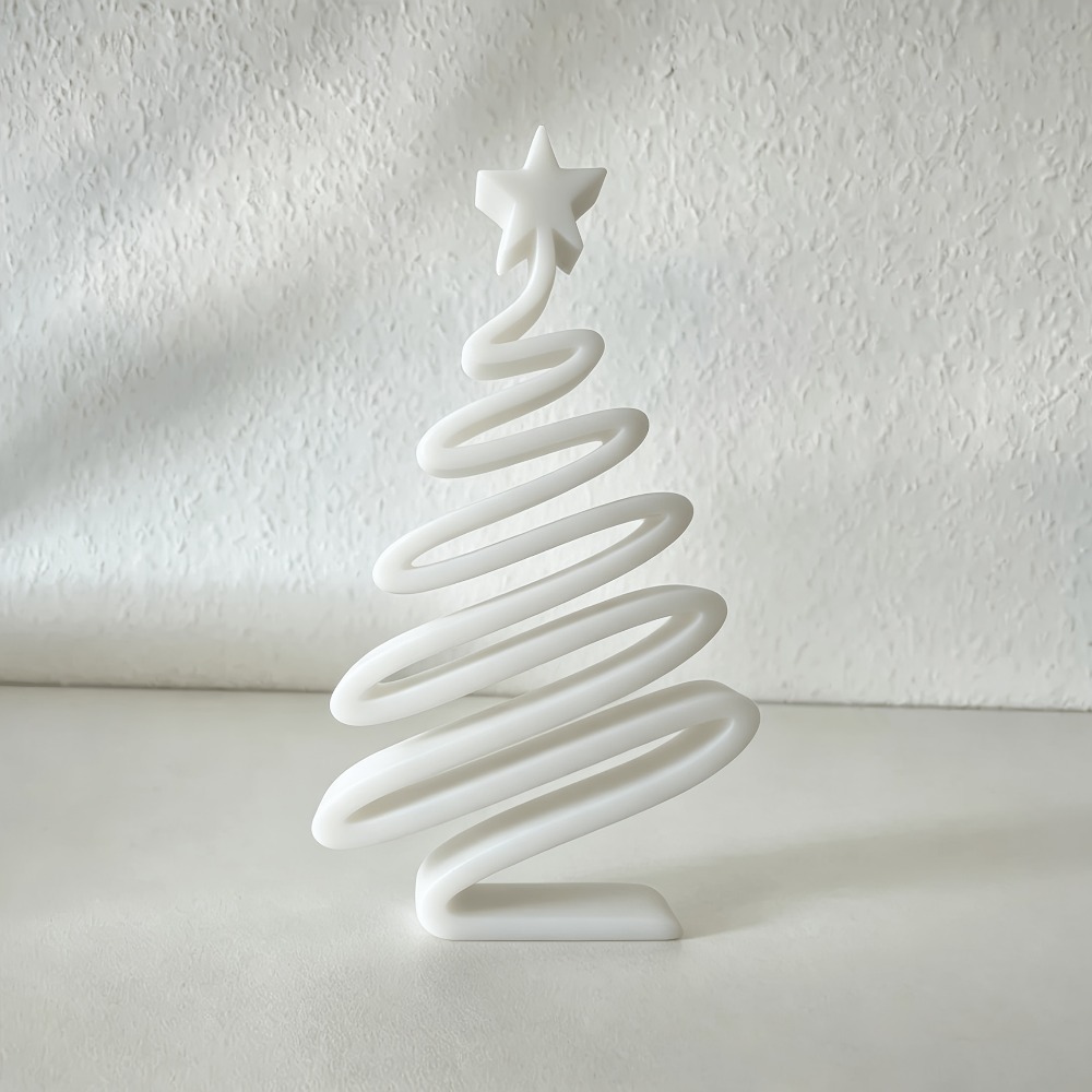 3D‑Printed Minimalist Xmas Tre - Desk Setup Minimalist ulasan dan harga