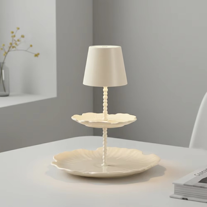 lat Panel Table Lamp Cream Whi - Desk Setup Lamp ulasan dan harga