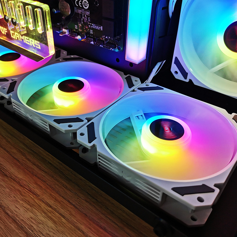 ARGB 120mm Case Fan 5V 3PIN Mo - Desk Setup Lamp ulasan dan harga