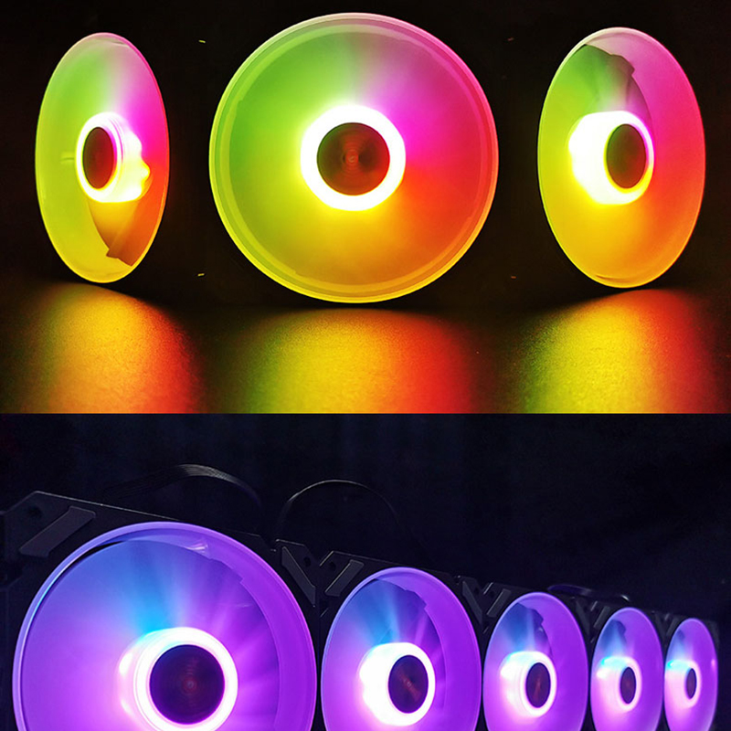 ARGB 120mm Case Fan 5V 3PIN Mo - Desk Setup Lamp ulasan dan harga