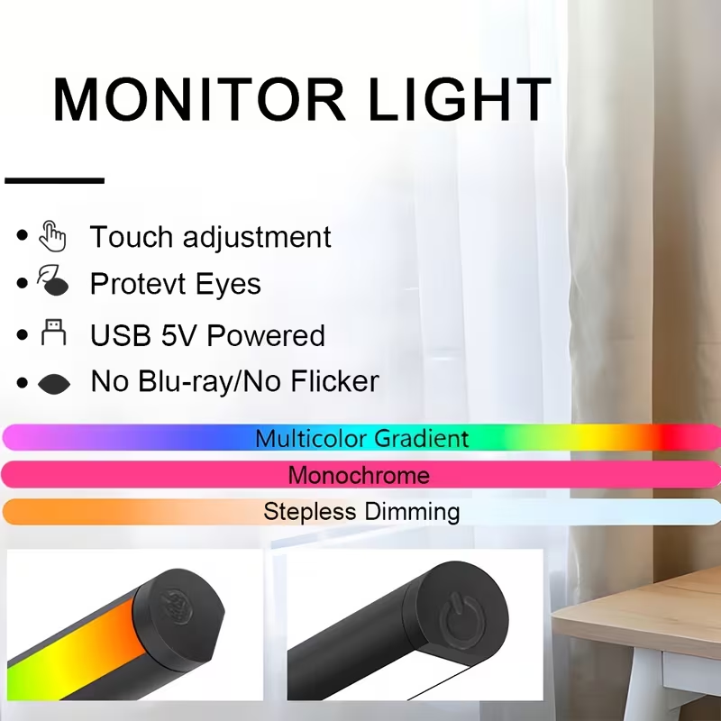 Led Monitor Light Bar Computer - Desk Setup Lamp ulasan dan harga