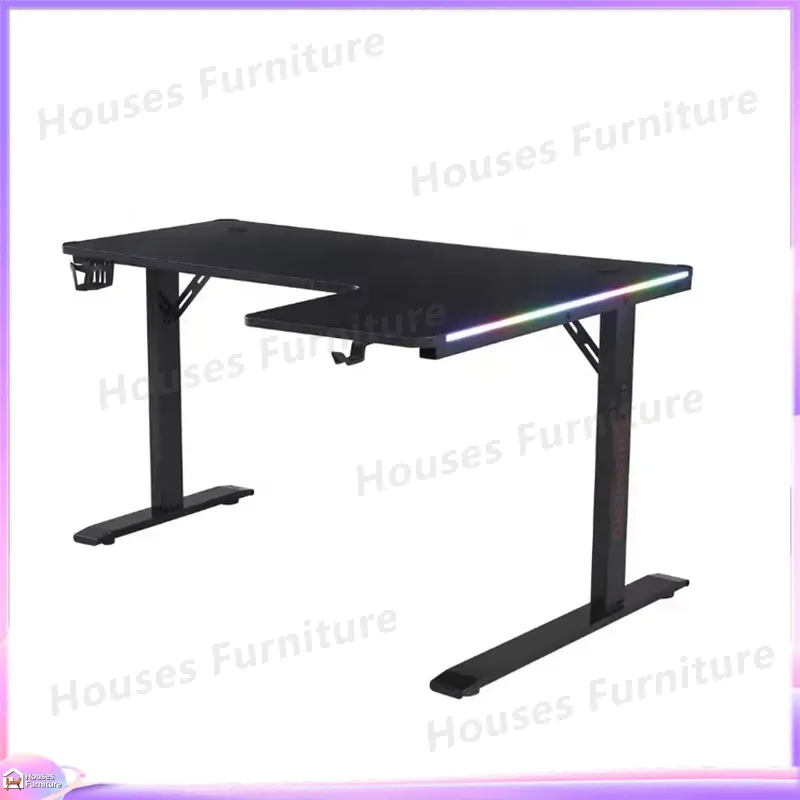 Large 160cm Gaming Desk with L - Desk Setup L Shaped ulasan dan harga
