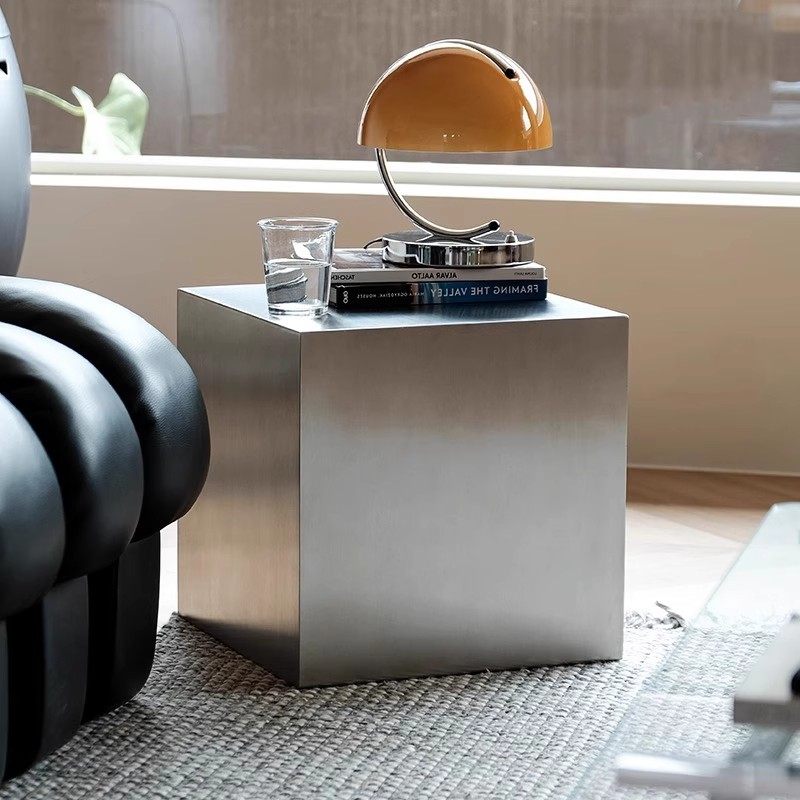 Italian Stainless Steel Side T - Desk Setup Minimalist ulasan dan harga