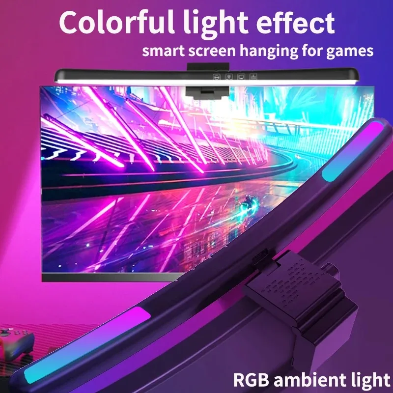 Computer Monitor Light Bar RGB - Desk Setup Lamp ulasan dan harga